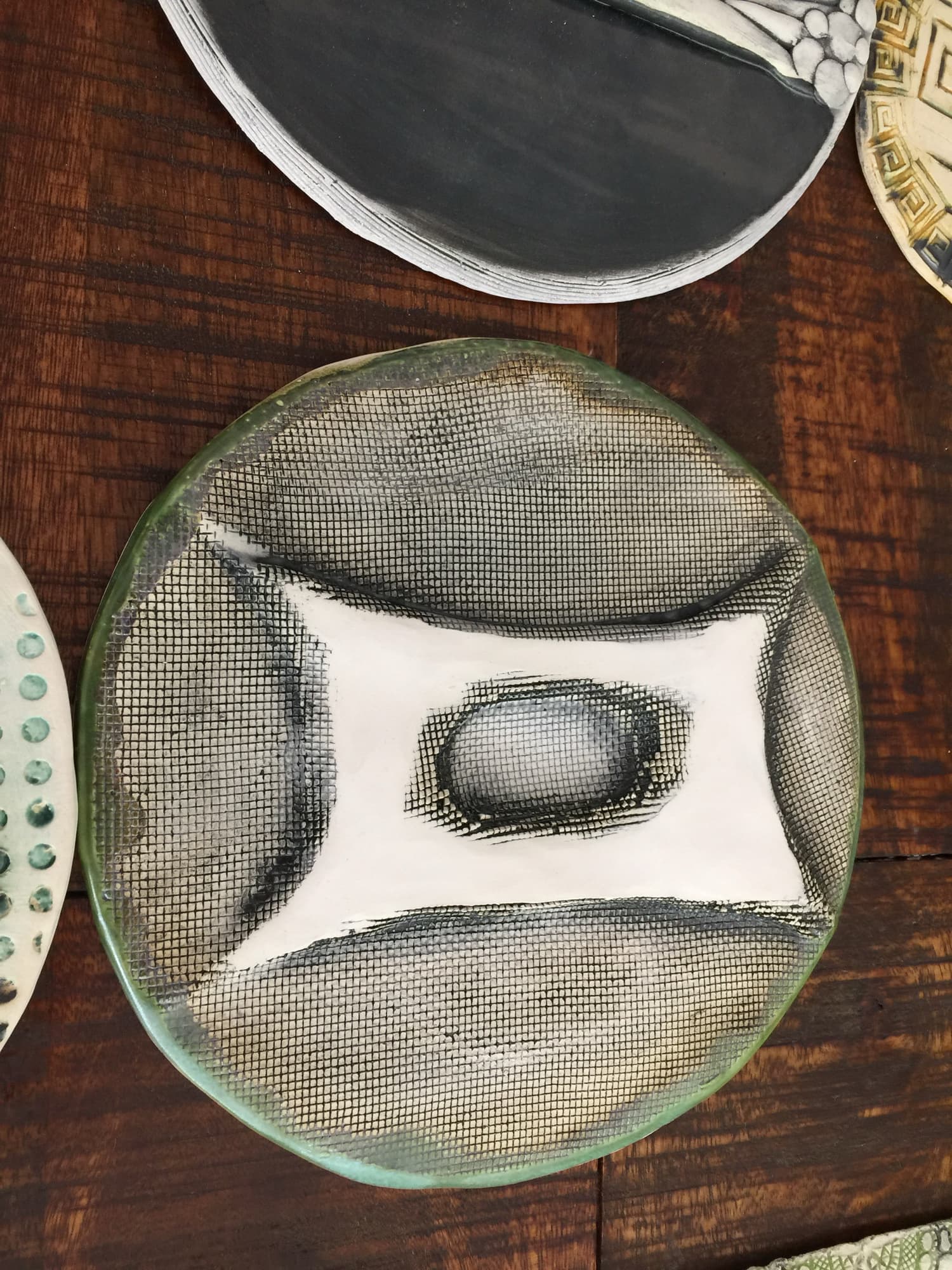 Ceramic piece by Bev Silbermann 1