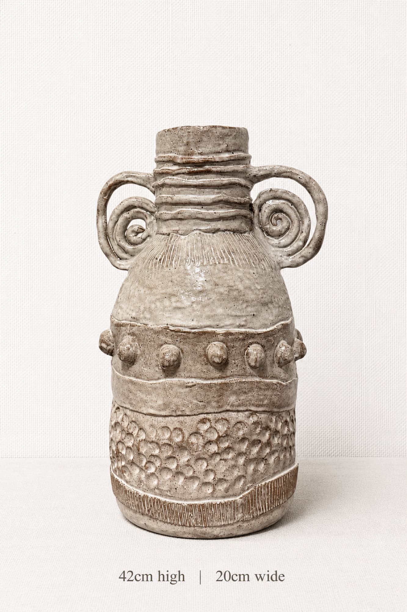 Ceramic piece by Bev Silbermann 2