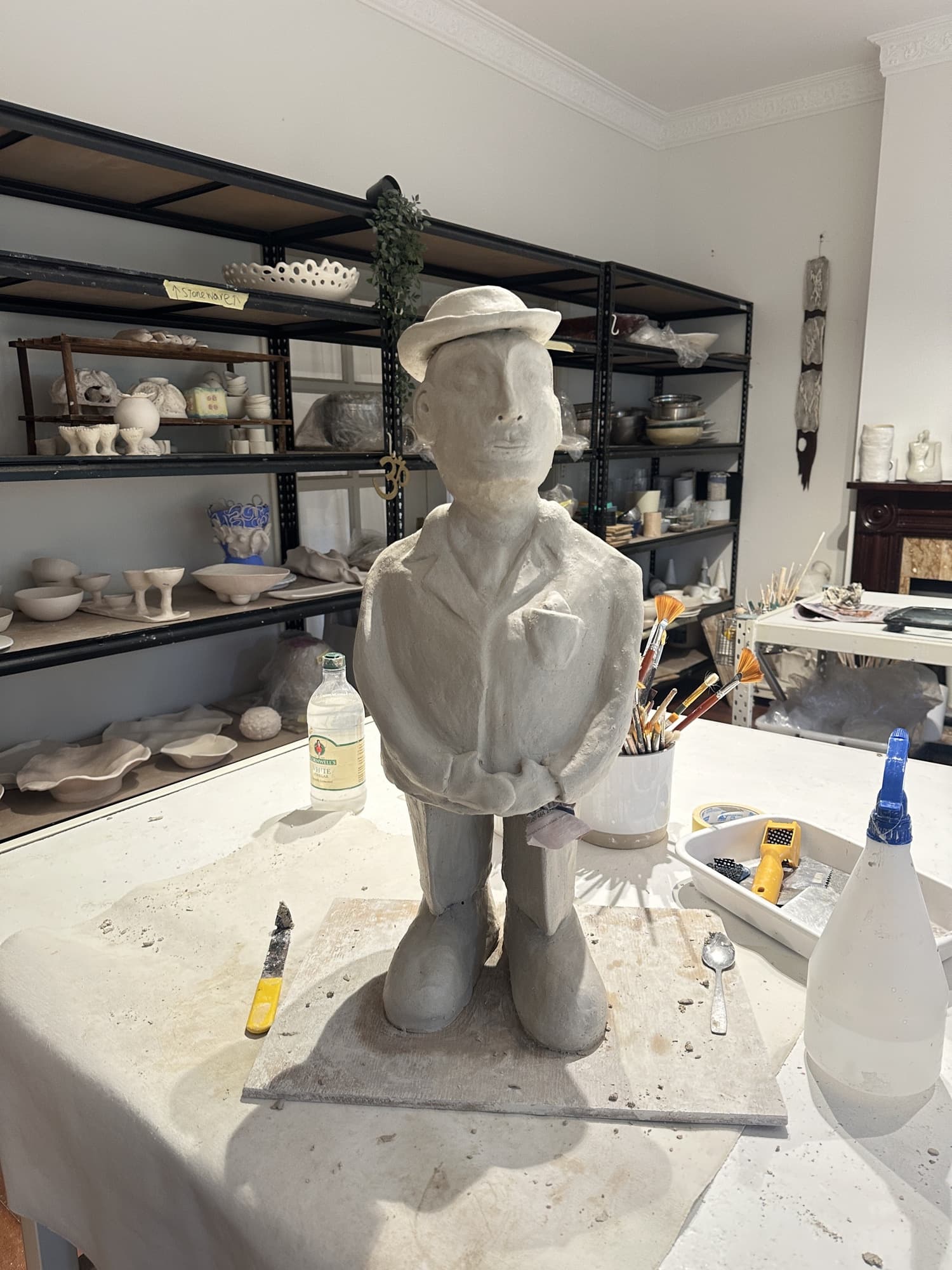 Piece made by a Clay Club student 12