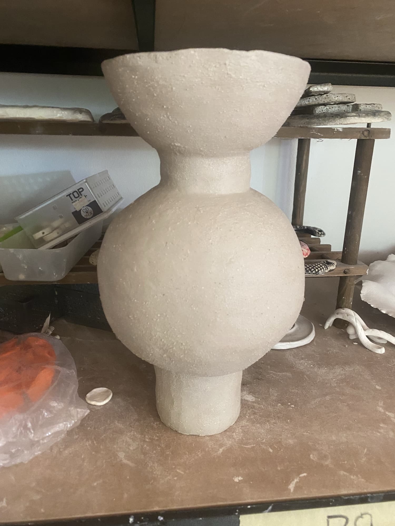 Piece made by a Clay Club student 14